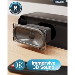 Majority Naga 40 2.1 Bluetooth Soundbar 80W