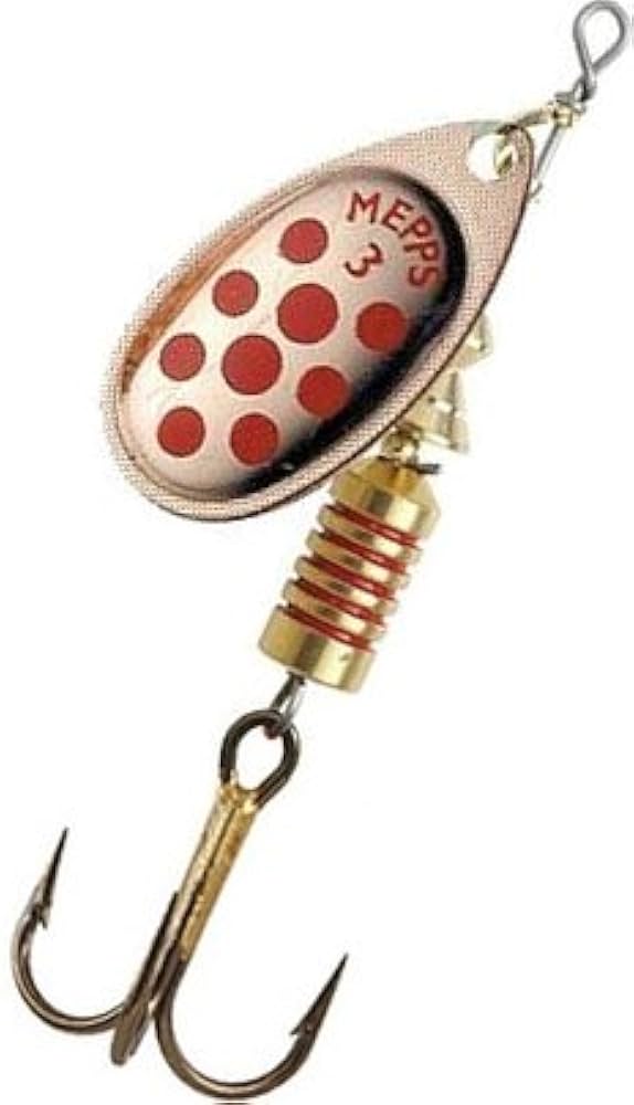 Mepps Comet (Copper / Red Dots)