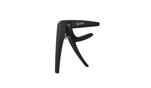 Boston Spring Loaded Capo for Classical Guitar - Silver
