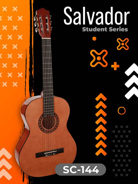 Salvador Student Series Classic Guitars (3/4 & 4/4)