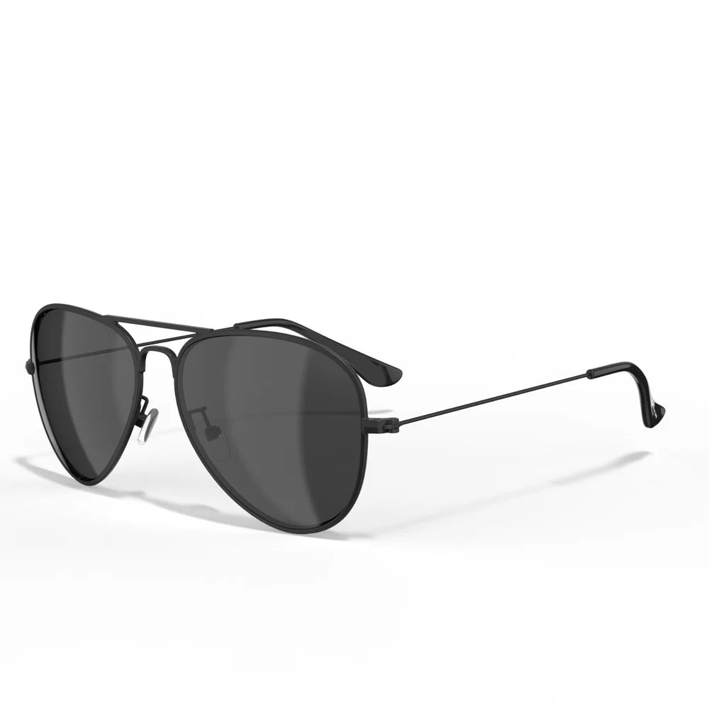 Leech ATW1 Black Frame / Black Lens Sunglasses
