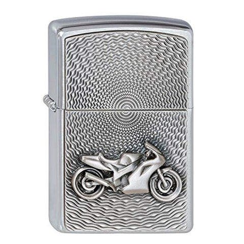Zippo Motor Bike Emblem Lighter