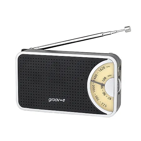 Groove Retro AM/FM Pocket Radio
