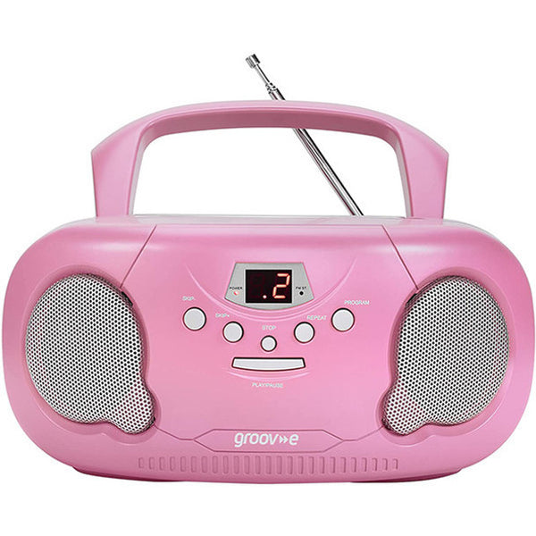 Groove Boombox CD Player with Radio