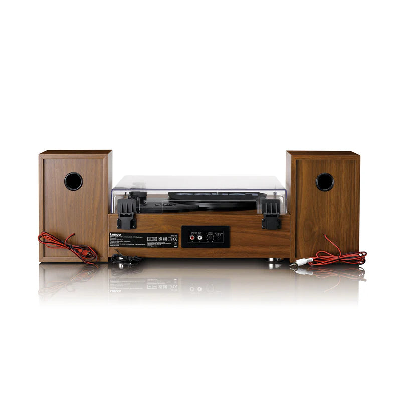 Lenco MC-160WD Stereo Turntable, DAB+/FM Radio & Bluetooth