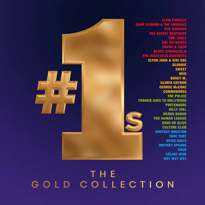 Various Artists - #1's The Gold Collection 2LP (Vinyl)