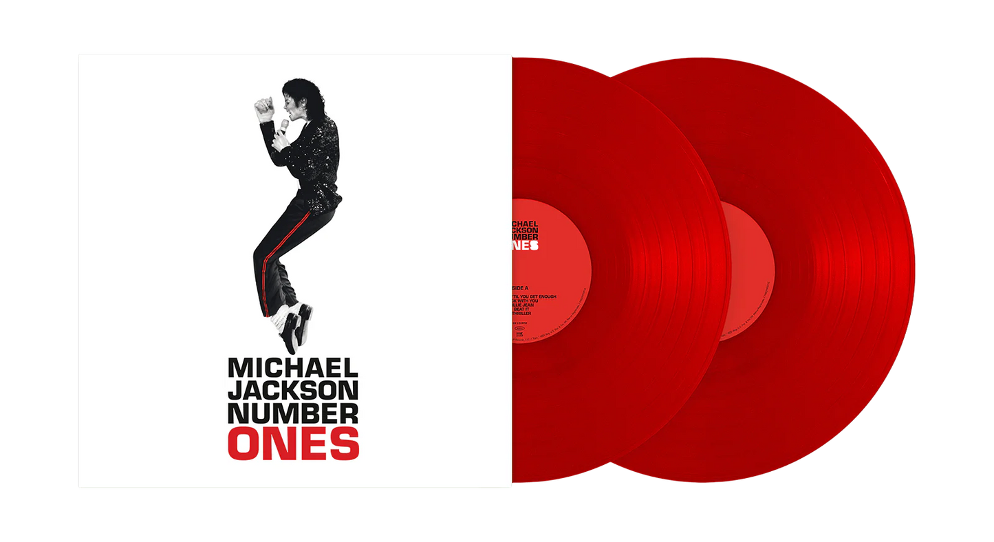 Michael Jackson - Number Ones 2LP (Red Vinyl)