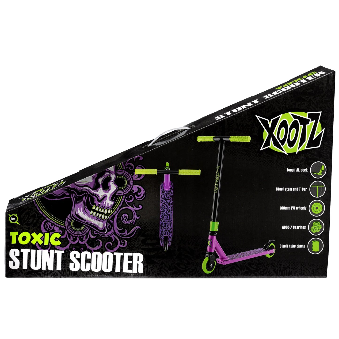 Xootz Stunt Scooter (Toxic Purple)