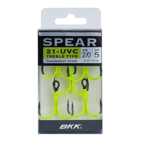 BKK Spear-21 UVC Treble Hooks