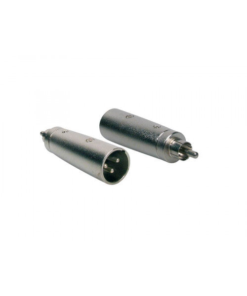 Boston Audio Connector (AT-530) - Male 3-pole XLR to Male Phono