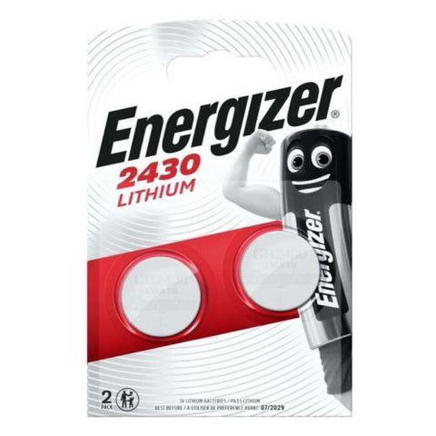 Energizer CR2430 3V Lithium Battery (Twin Pack)