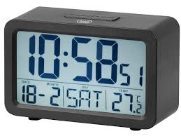 Trevi Digital Alarm Clock - Black (SLD 3P60)