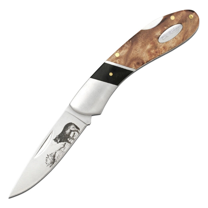 Elk Ridge 4" Folding Knife (ER-072W)