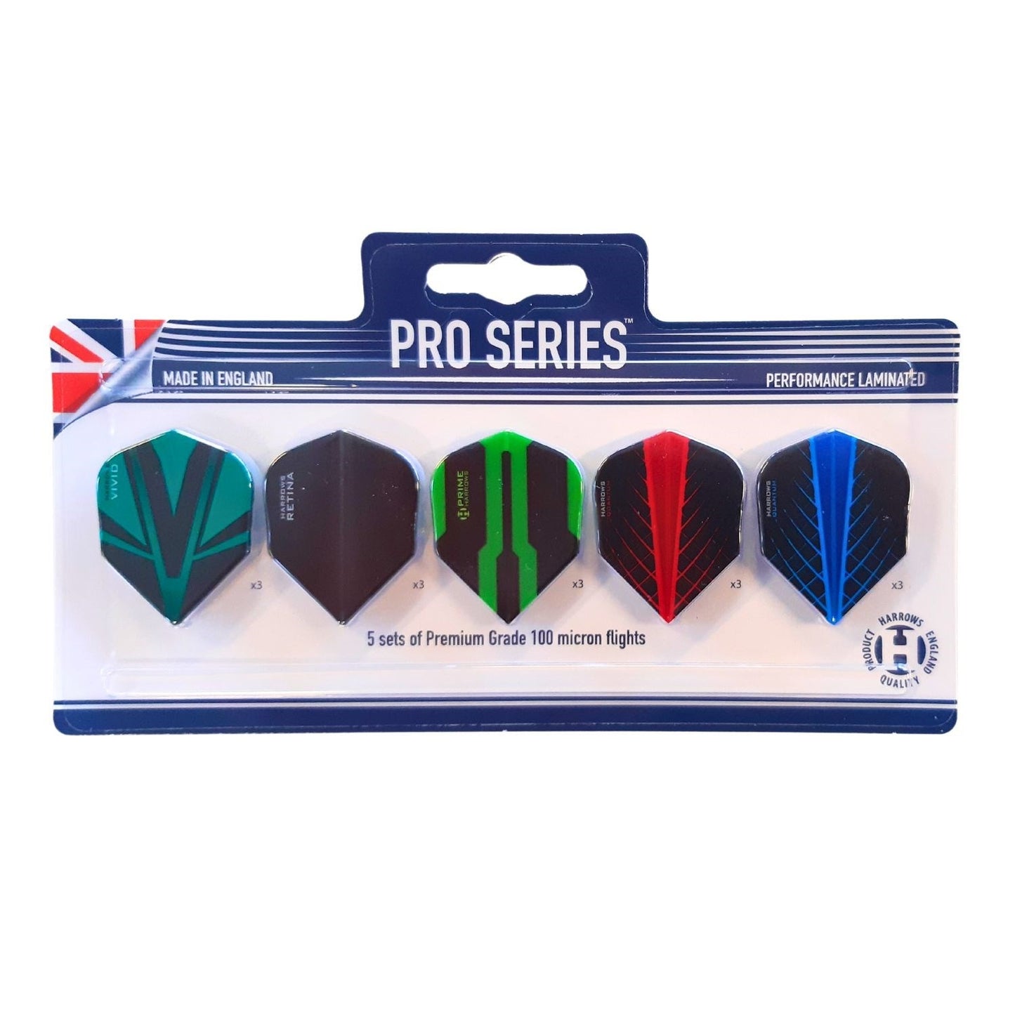 Harrows Darts Flights (5 pack)