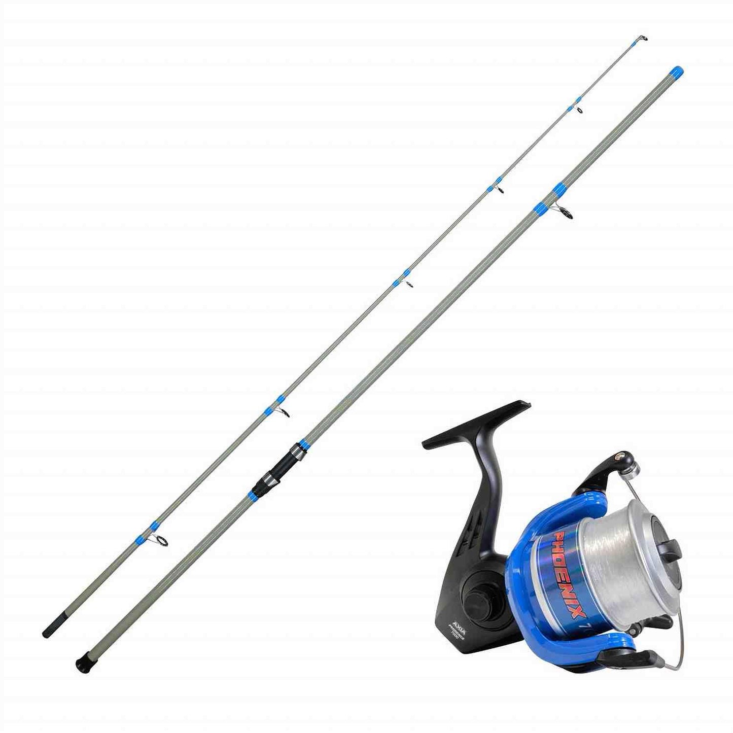 Axia Phoenix 2pce Beachcaster Combo (12ft/360m, 4-8oz)