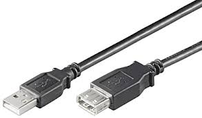 GBC USB A 2.0 (M) - USB A (F) - 5m