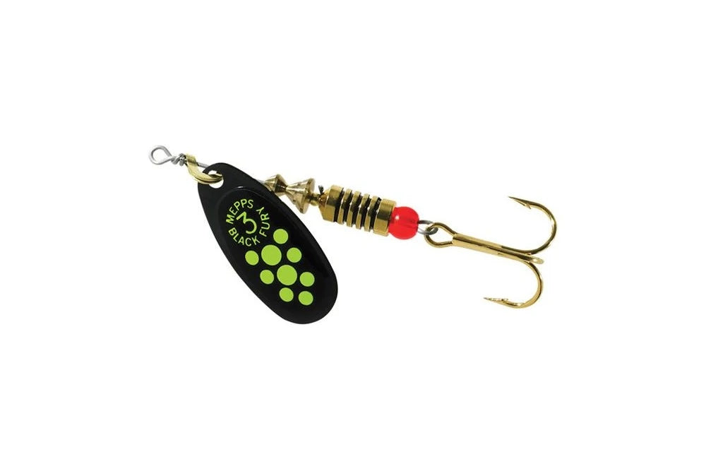 Mepps Black Fury (Black/Yellow)