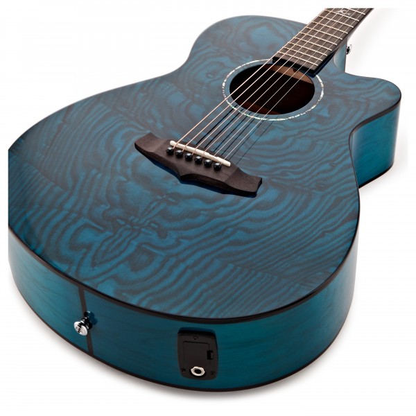 Tanglewood Azure Electro-Acoustic Guitar, Blue (TA4CEBU)