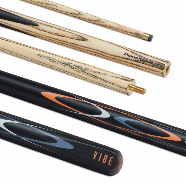 PowerGlide Vibe Snooker Cue (2 Piece, 10mm Tip)