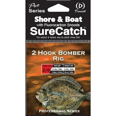Dennett Saltwater Pro Rig Series 2 Hook Bomber Rig