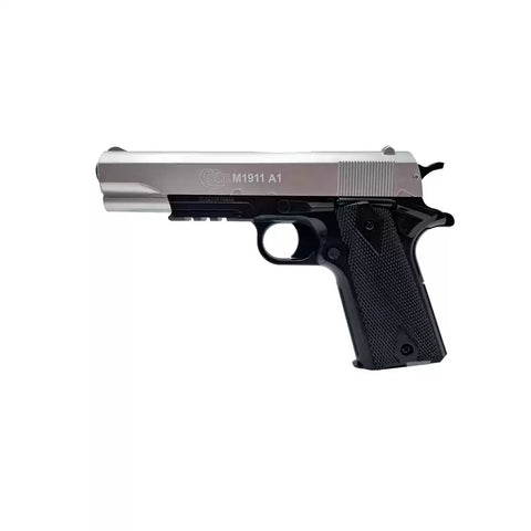 Cybergun HPA Colt 1911 (Metal Slide) - Dual Tone Bk & Silver