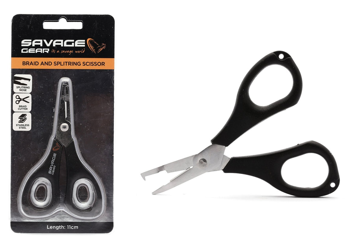 Savage Gear Braid & Split Ring Scissors DENNISTONS