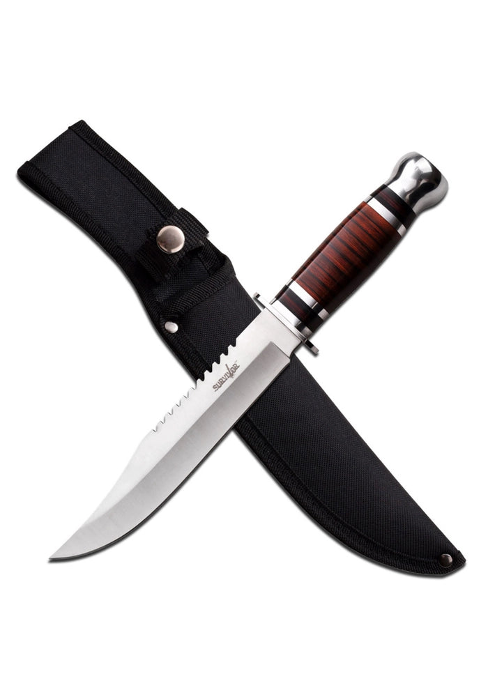 Elk Ridge Survivor 12.25" Fixed Blade Knife (ERHK782L)