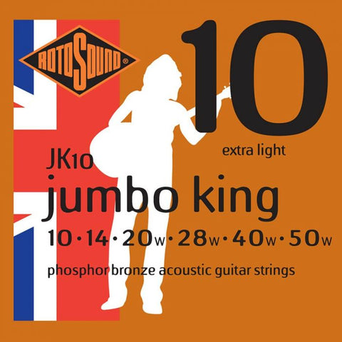 Rotosound Jumbo King Acoustic Guitar String Set - Phosphor Bronze
