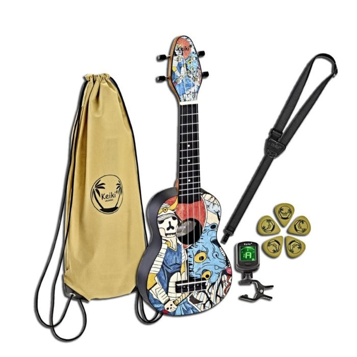 Keiki Soprano 'El Muerto' Ukulele (K2-EM)