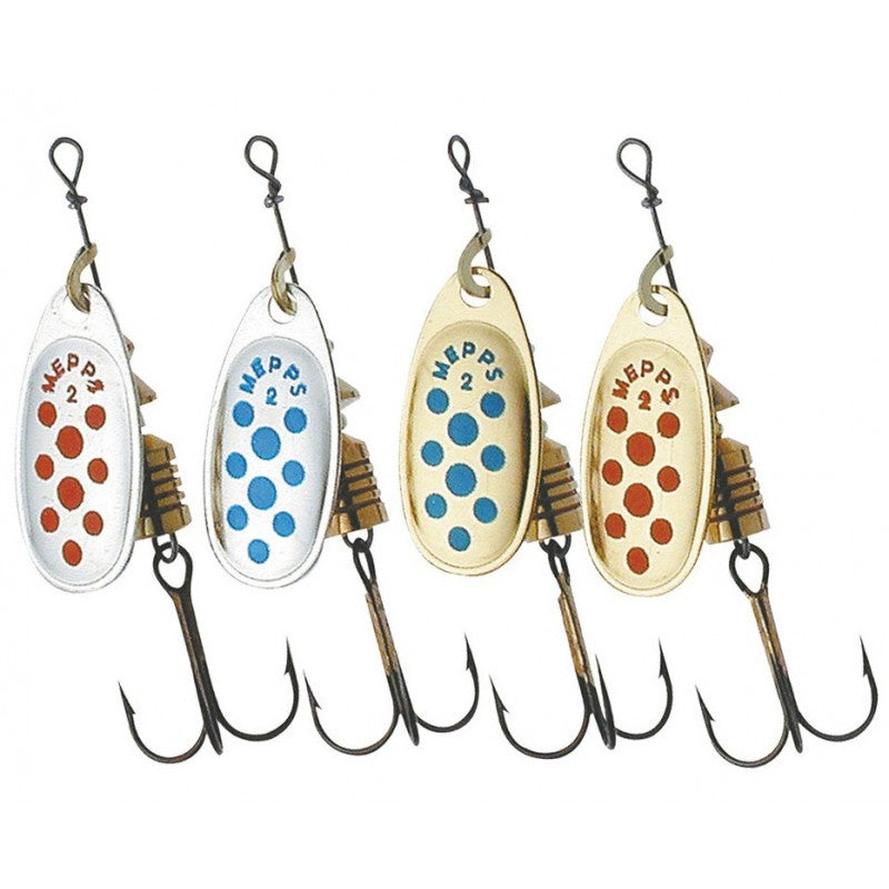 Mepps Comet (Silver / Red Dots)