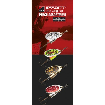 DAM Assorted Spinner Packs (Trout, Perch & Pike Kit)