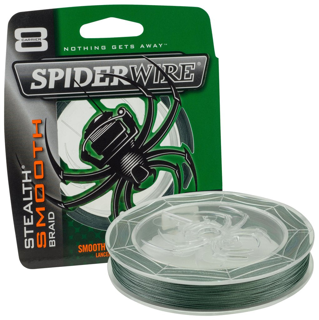 SpiderWire Stealth Smooth 8 Braid - Moss Green (150m) – DENNISTONS
