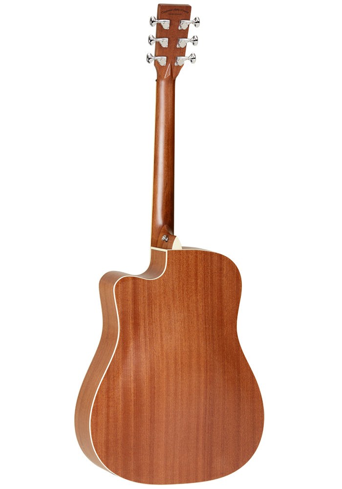Tanglewood Premier Dreadnought Cutaway Acoustic Guitar w/ Fishman Pickup (TWPDCE)