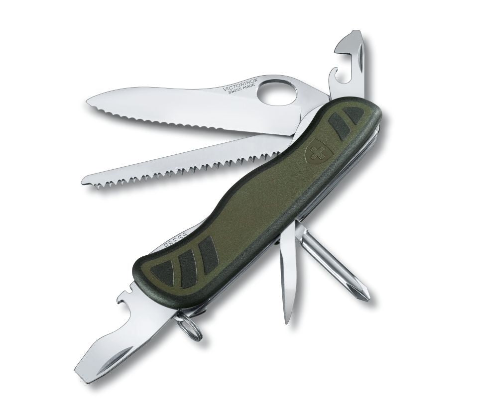 victorinox soldier green and black
