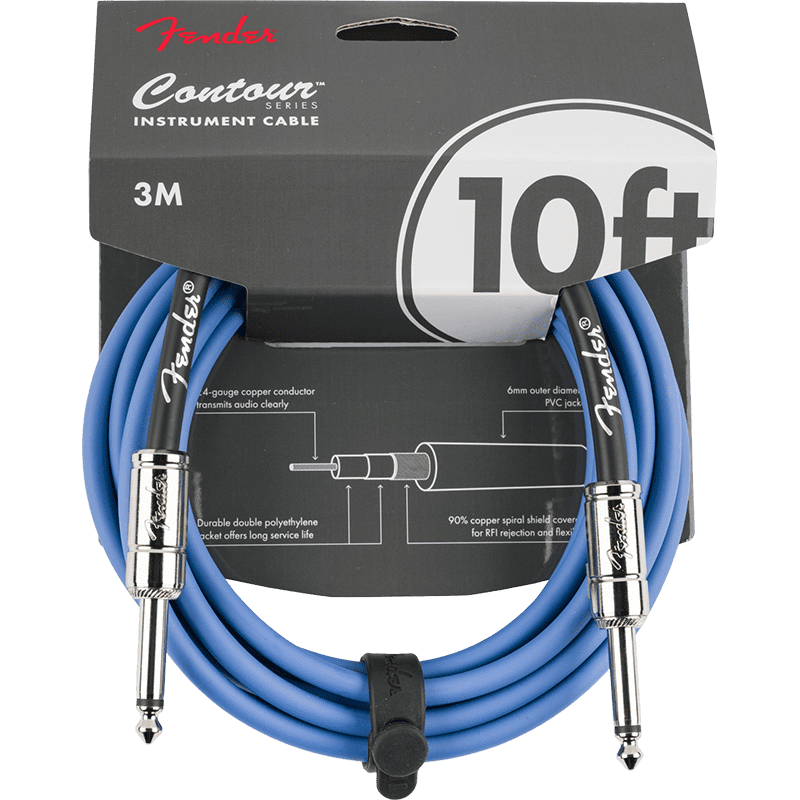 Fender Contour Guitar Cable 10ft