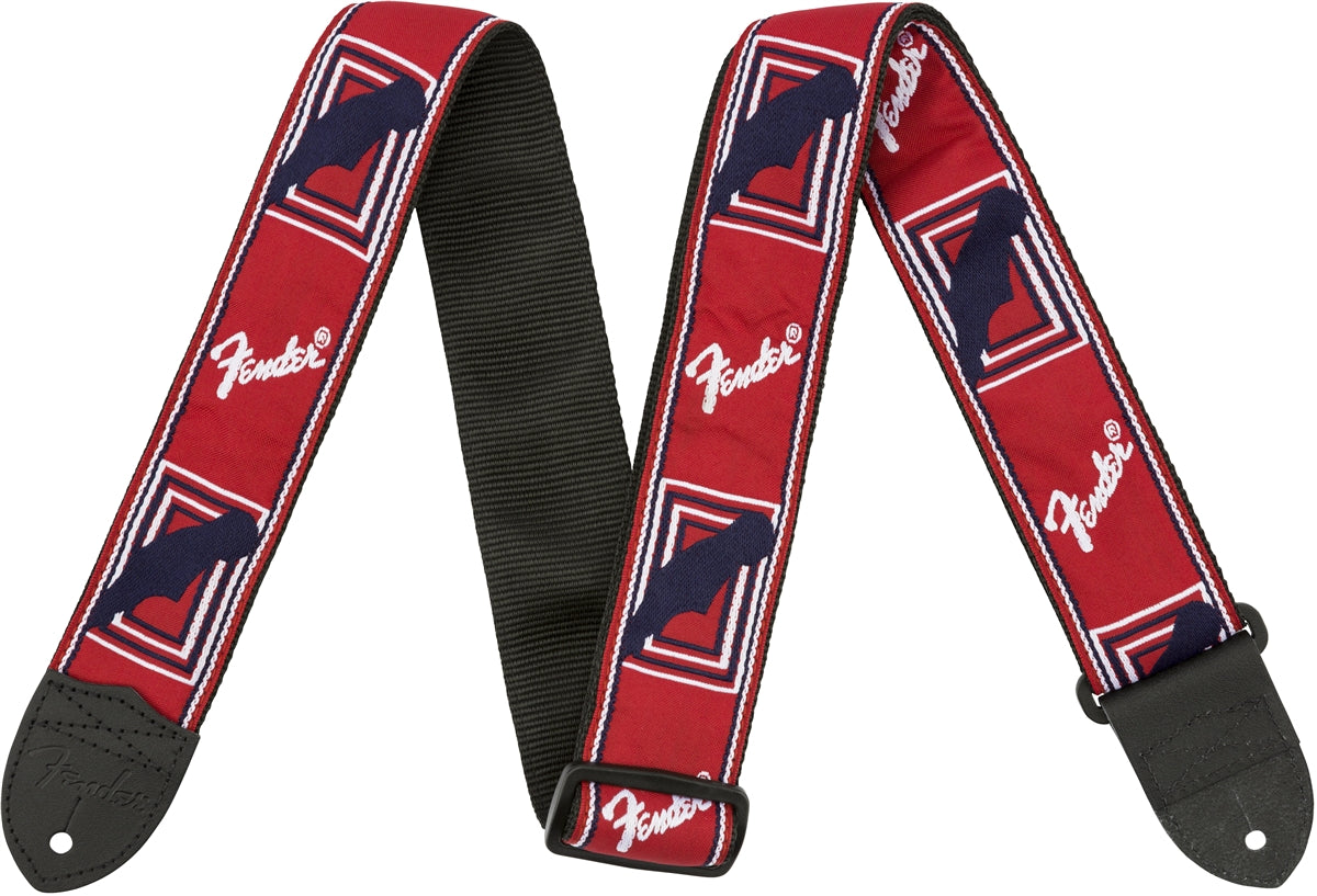 Fender 2 Monogrammed Guitar Straps - Various Colours