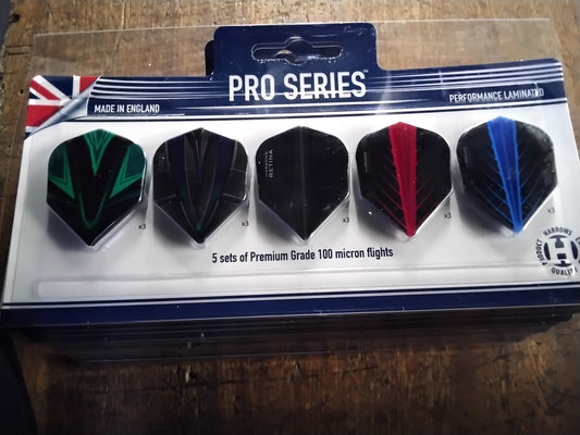 Harrows Darts Flights (5 pack)