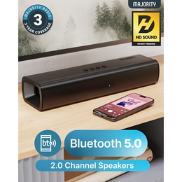 Majority Naga 40 2.1 Bluetooth Soundbar 80W
