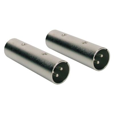 Boston Audio Connector (AT-330) - Male 3-pole XLR to Male 3-pole XLR