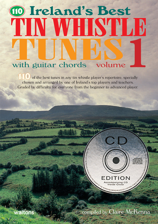 110 Ireland's Best Tin Whistle Tunes Vol. 1 w/ CD