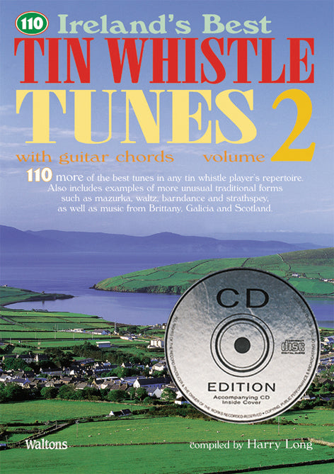 110 Ireland's Best Tin Whistle Tunes Vol. 2 w/ CD