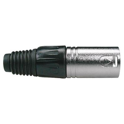 Boston XLR Plug, Male, 3-Pole (XLR-3-MV)