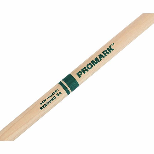 Promark Rebound 5A Raw Hickory Wood Tip Drumsticks