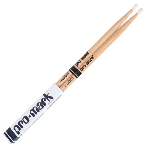 Promark Classic Forward 7A Hickory Nylon Tip Drumsticks