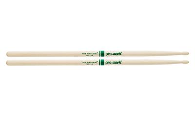 Promark Rebound 7A Raw Hickory Wood Tip Drumsticks