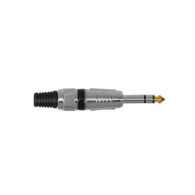 Boston Jack Plug, 6.3mm, Nickel, 3-Pole