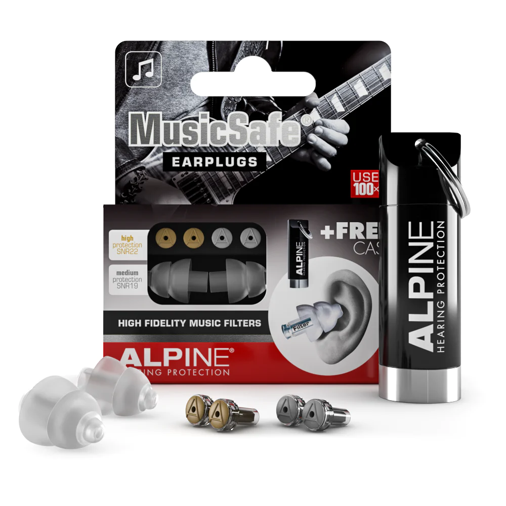 Alpine MusicSafe Earplugs - High Fidelity Music Filters