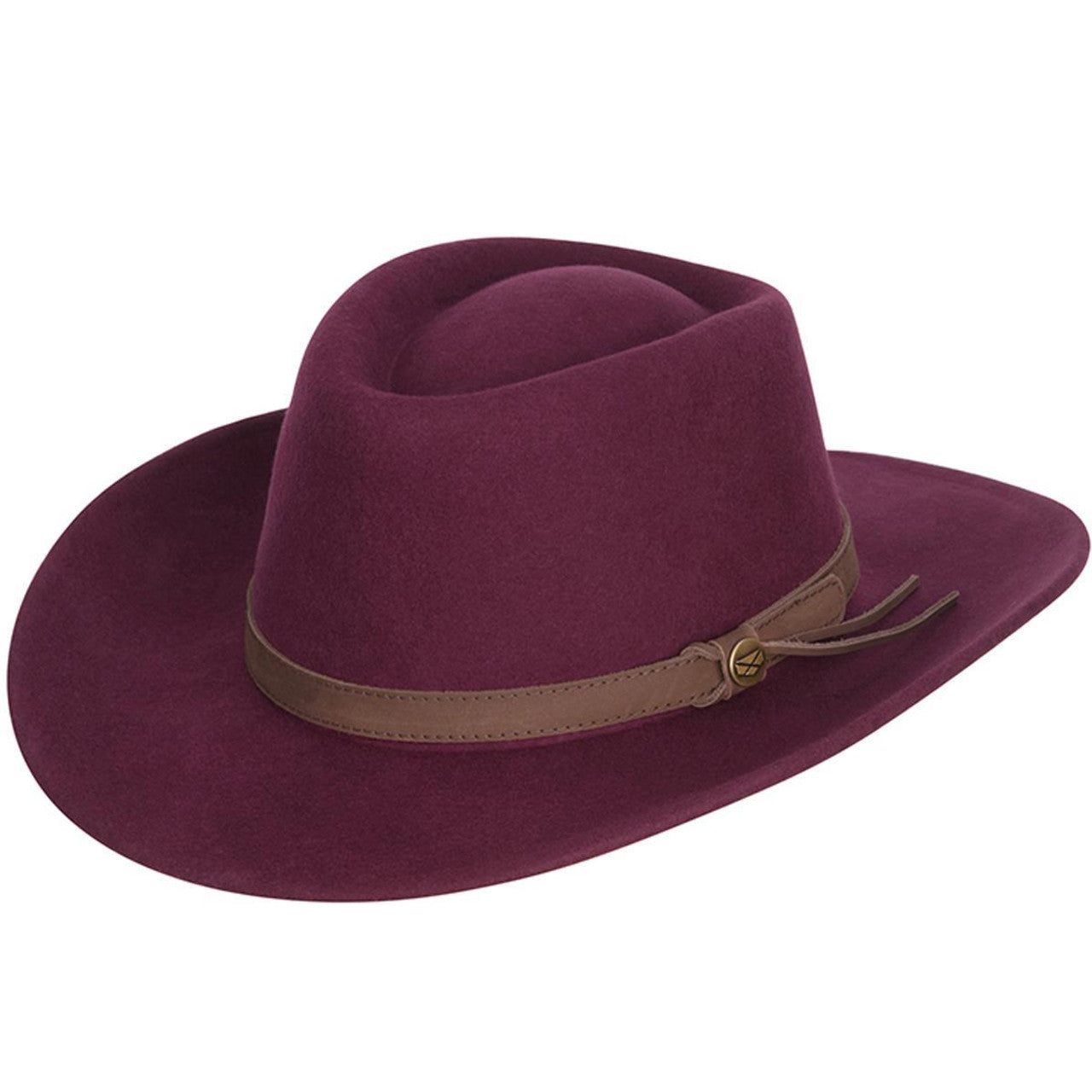 Hoggs Of Fife Perth Crushable Felt Hat