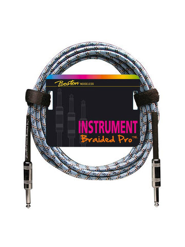 Boston Braided Pro Instrument Cable - 3 meter