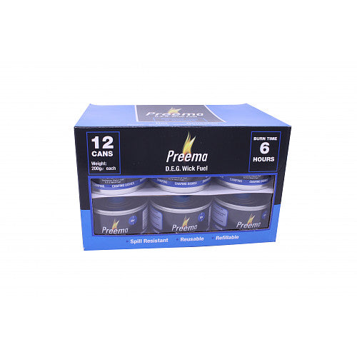 Preema Chafing Gel D.E.G Wick Fuel